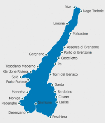 un meraviglioso tour intorno al lago di garda