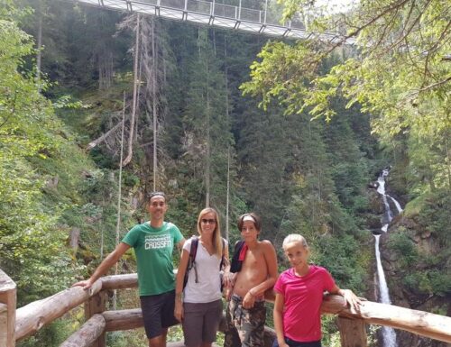 Ponte Tibetano Val di Rabbi, fascino e adrenalina